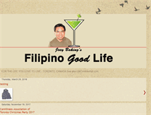 Tablet Screenshot of filipinogoodlife.com